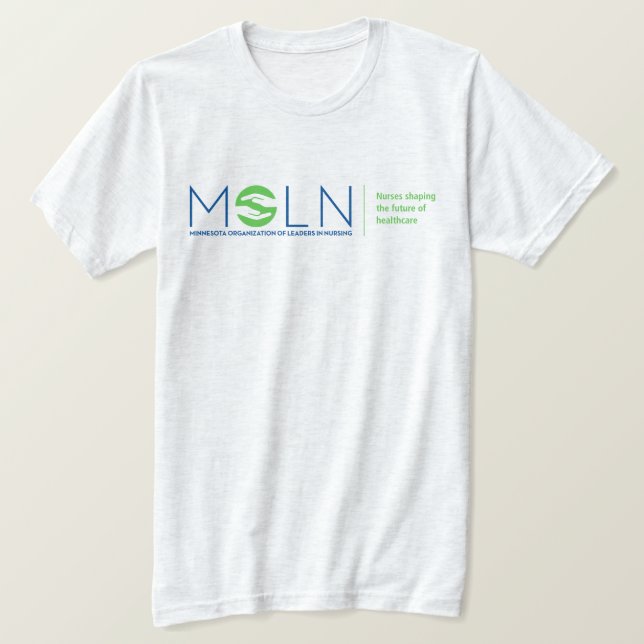 T-Shirt MOLN Light Color Triblend (Frente do Design)
