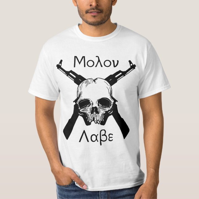 T-shirt Molon Labe (Frente)