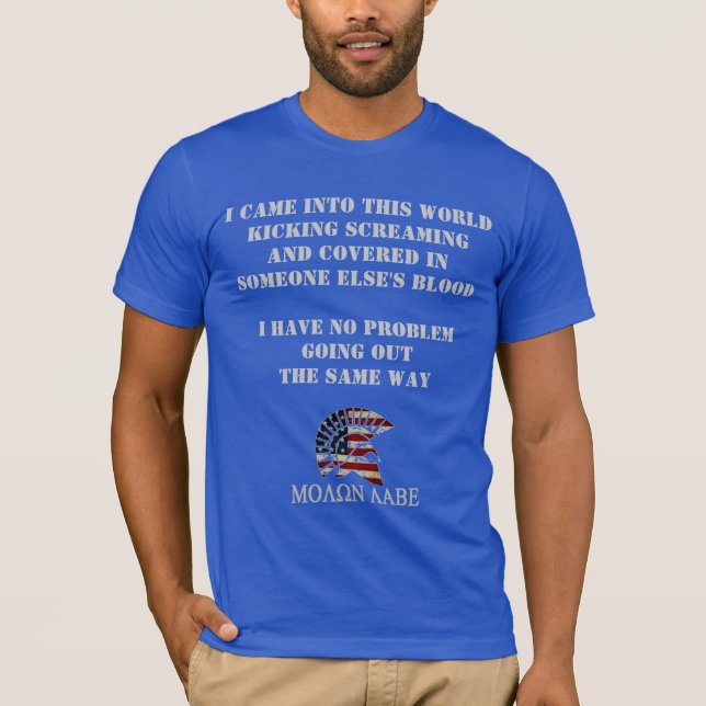T-SHIRT MOLON LABE (Frente)