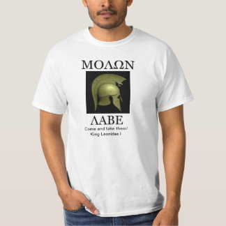 T-shirt Molon Labe!