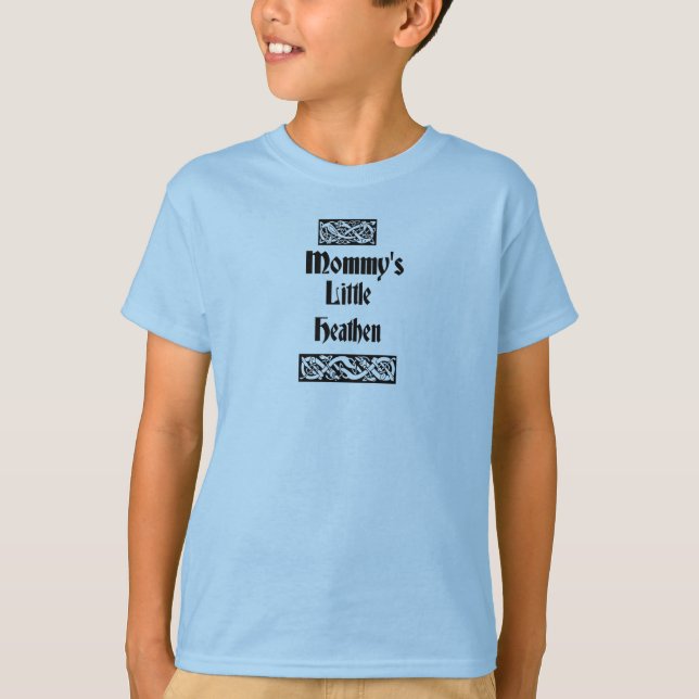 T-shirt Mommys pouco selvagem (Frente)