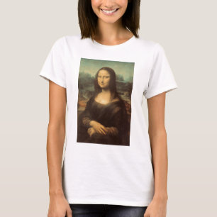 T-shirt Mona Lisa por Leonardo da Vinci