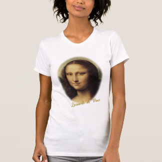 T-shirt Mona Lisa por Leonardo da Vinci