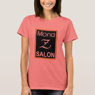 T-shirt Mona Z Damies Ringer Tee (Logotipo Menor)