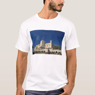 T-shirt Mónaco, Côte d'Azur, Palácio do Príncipe.