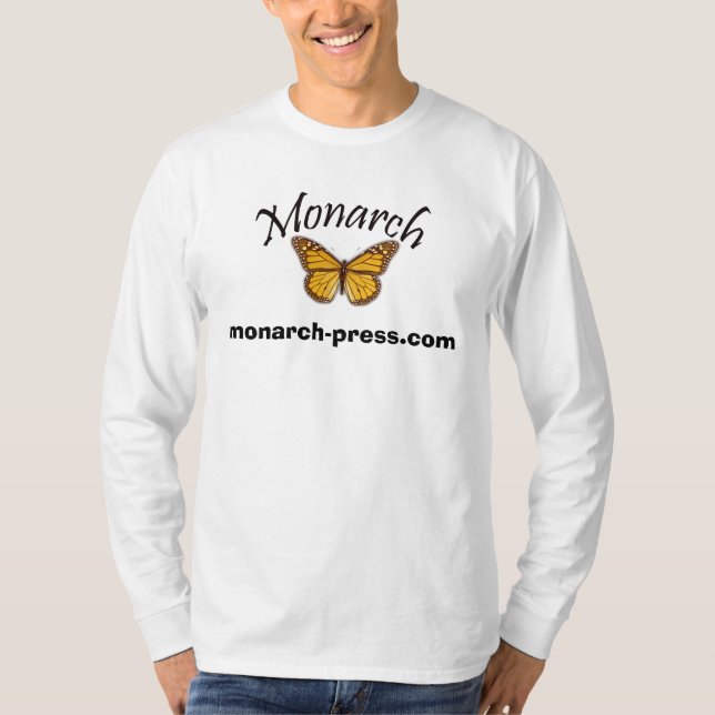 T-shirt monarch-press.com (Frente)