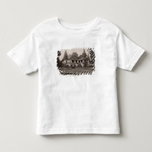 T-shirt Monastério de Teik Kyaung, ilha do dedo do pé do