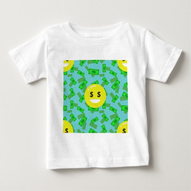 T-shirt money eyed emoji (Frente)