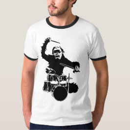 T-shirt Monkey Drummer