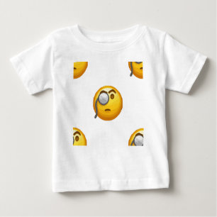 T-shirt monóculo emoji