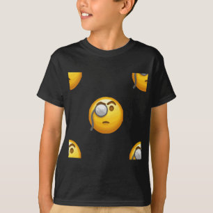 T-shirt monóculo emoji