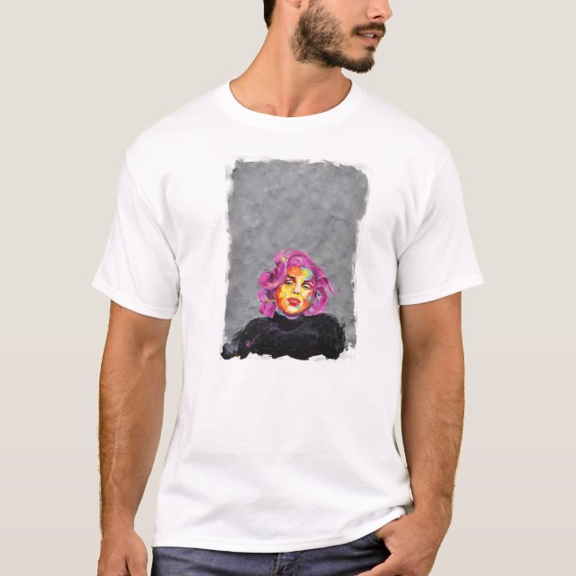 T-shirt Monroe pelo konyukhov do ilya (Frente)