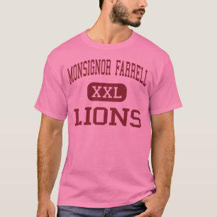 T-shirt Monsignor Farrell - leões - alto - Staten Island