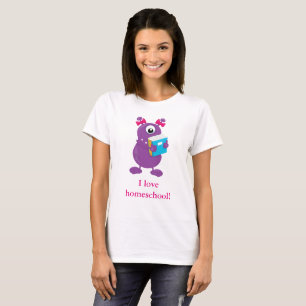 T-shirt Monster Love's Home School