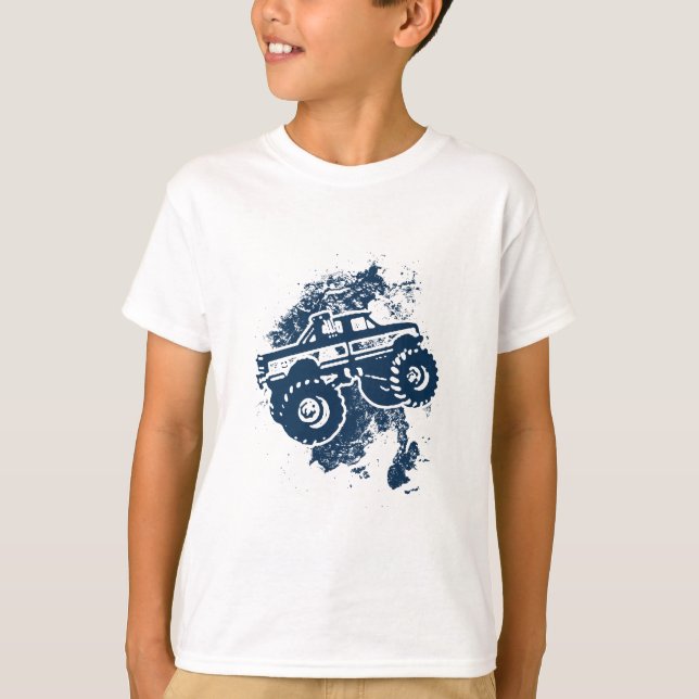 T-shirt Monster truck (Frente)