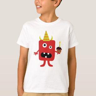 T-shirt Monstro assustador do divertimento que veste o