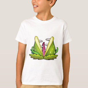 T-shirt monstro da armadilha de venus