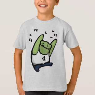 T-shirt Monstro da música