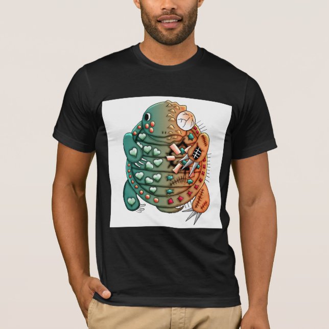 T-Shirt Monstro da Tartaruga (Frente)