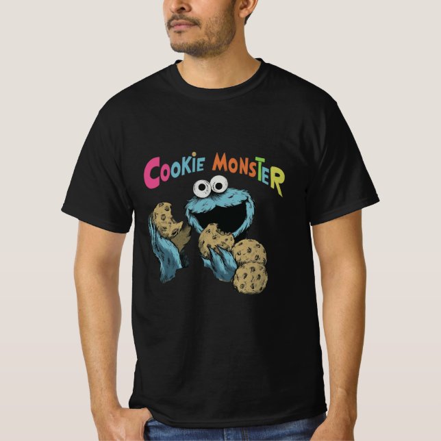 T-Shirt Monstro de Biscoitos (Frente)
