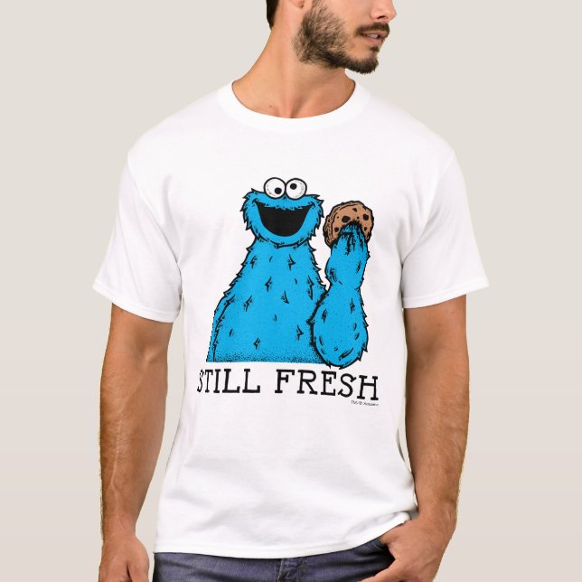 T-shirt Monstro de cookies | Ainda Fresco (Frente)