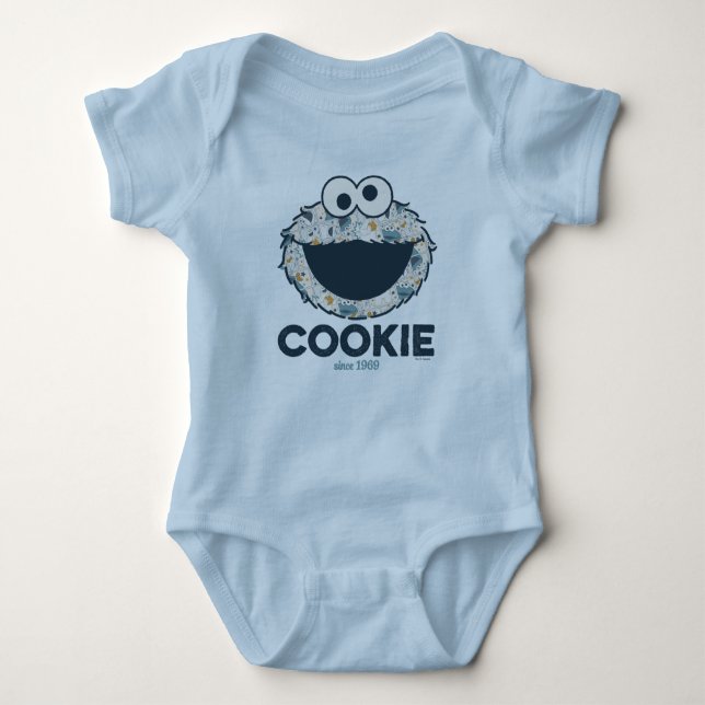T-shirt Monstro de cookies | Cookie Desde 1969 (Frente)