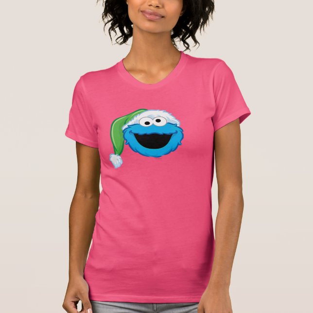 T-shirt Monstro de cookies de férias (Frente)
