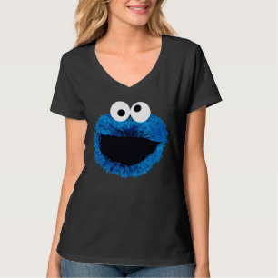 T-shirt Monstro de cookies   Tendência da Aquarela