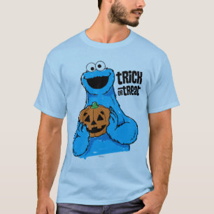 T-shirt Monstro De Cookies - Truque Ou Tratar
