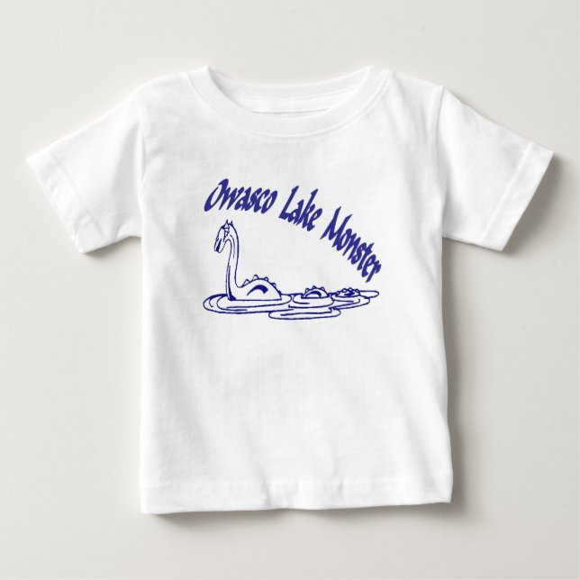 T-shirt Monstro do Lago Owasco (Frente)