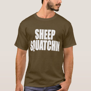 T-shirt Monstro dos CARNEIROS SQUATCHIN & mistérios