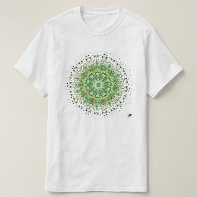 T-shirt Monstros de Mandala (Frente do Design)