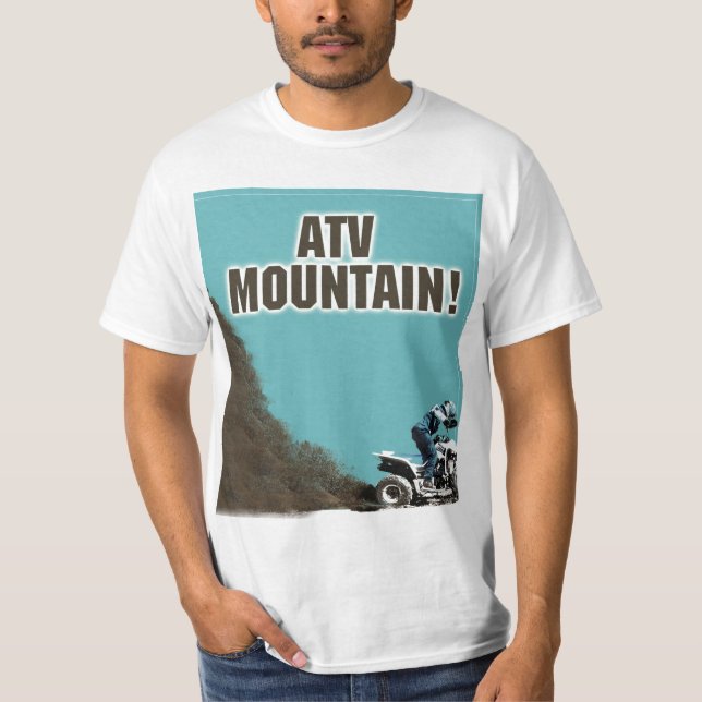 T-shirt Montanha de ATV (Frente)