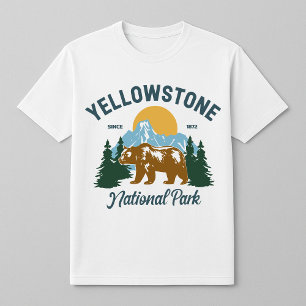 T-Shirt Montanha do Urso Yellowstone