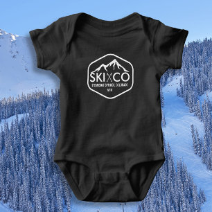 T-shirt Montanha Steamboat Springs Colorado do esqui do