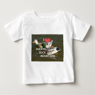 T-shirt Montanhas de pato.