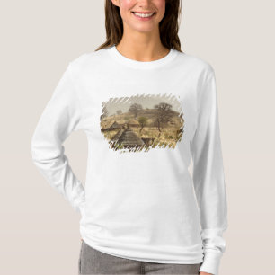 T-shirt Montanhas Nuba, aldeia de Nugera