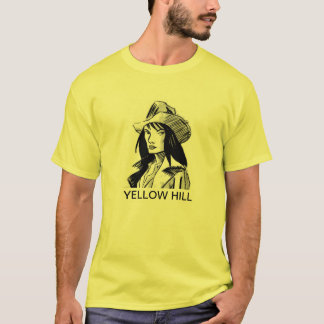 T-shirt Monte amarelo