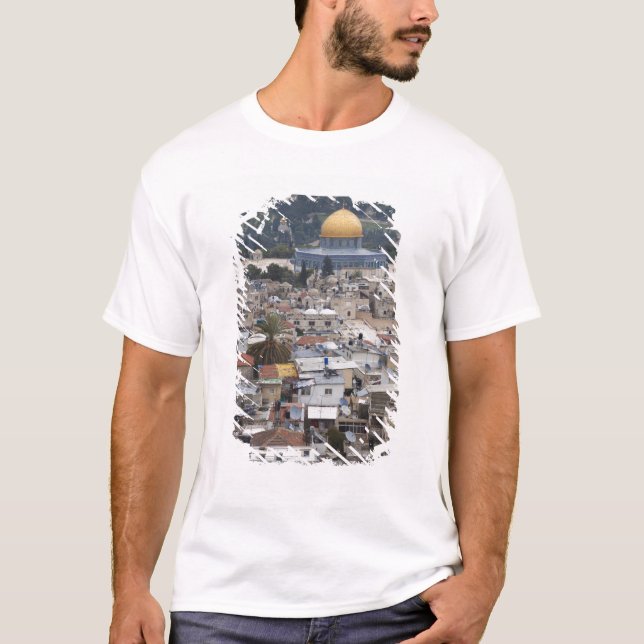 T-shirt Monte do Templo e Cúpula da Rocha (Frente)
