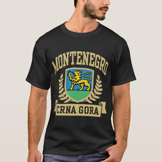 T-shirt Montenegro (Frente)