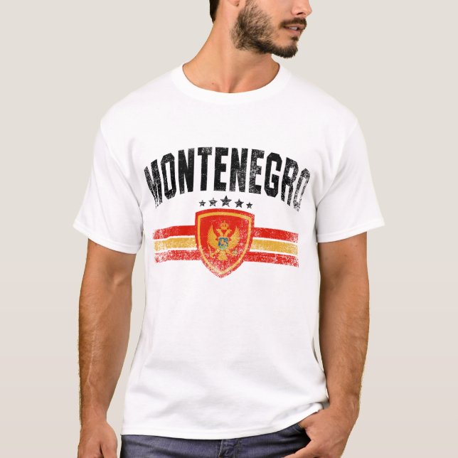 T-shirt Montenegro (Frente)