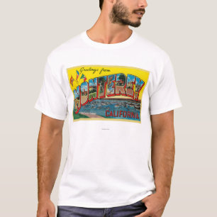 T-shirt Monterey, Califórnia - grandes cenas da letra