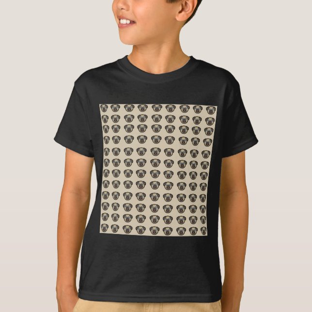 T-shirt Montes de Pug (Frente)