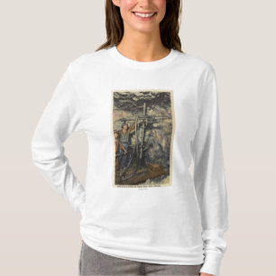 T-shirt Montículo, Montana - perfuração subterrânea no