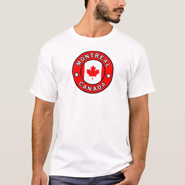 T-shirt Montreal Canadá (Frente)