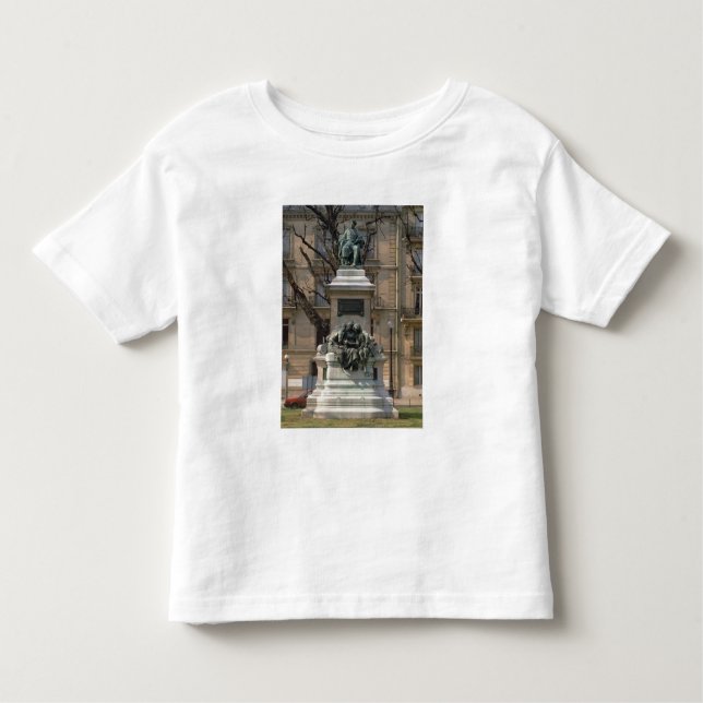 T-shirt Monumento franceses do pere de Alexander Dumas a (Frente)