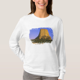 T-shirt Monumento Nacional Devils Tower em Wyoming