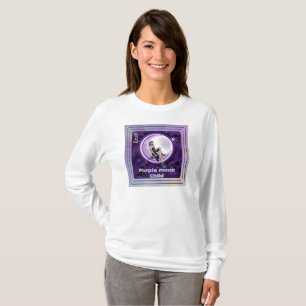 T-Shirt Moon Roxo
