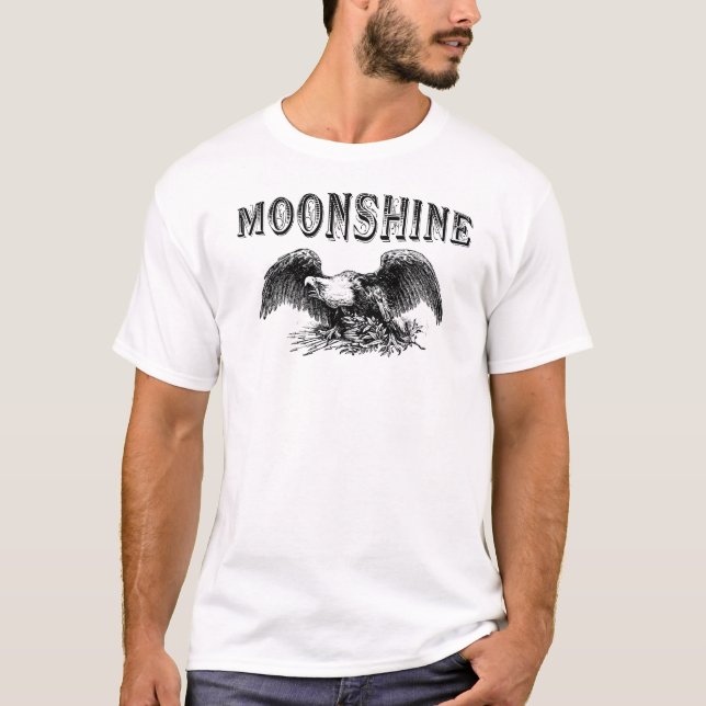 T-shirt Moonshine o T (Frente)
