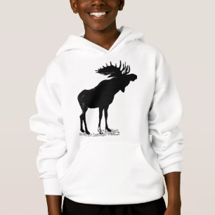 T-shirt Moose Silhouette